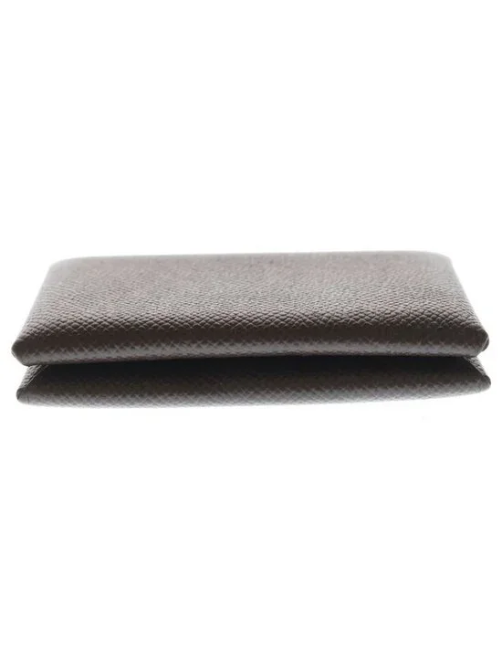 ★SOLD★ Hermes Calvi Epsom Leather Coin Case Brown - Picture 5 of 6